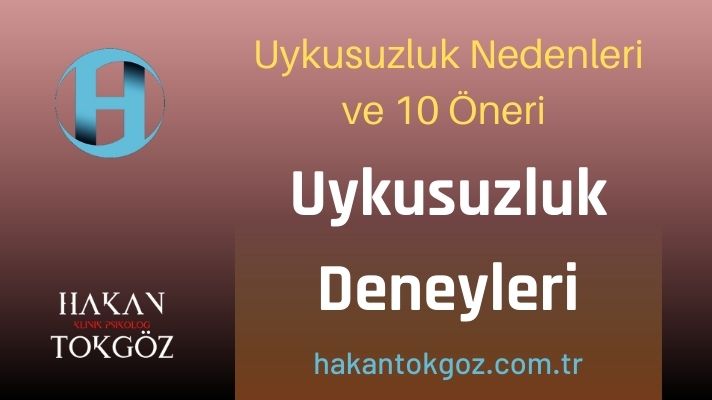 Uykusuzluk Deneyleri