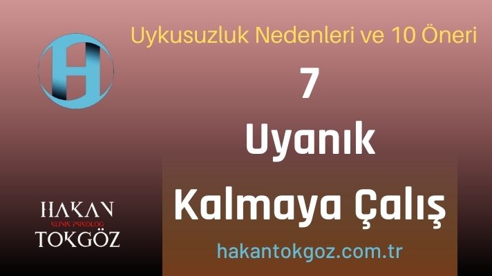 Uyanık Kalmaya Çalışın