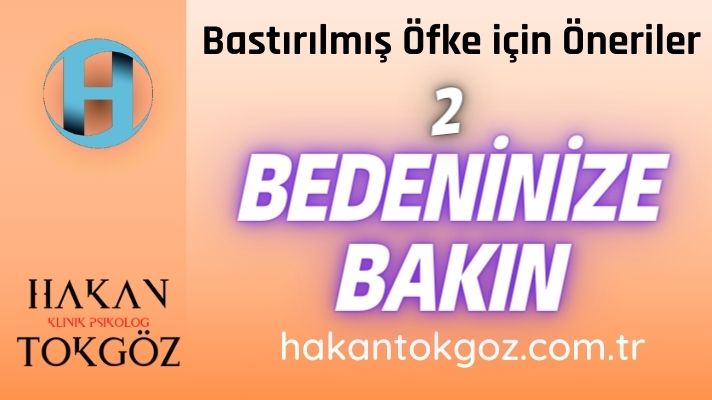 Bastırılmış Öfke Beden