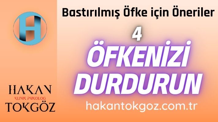 Bastırılmış Öfkeyi Durdur